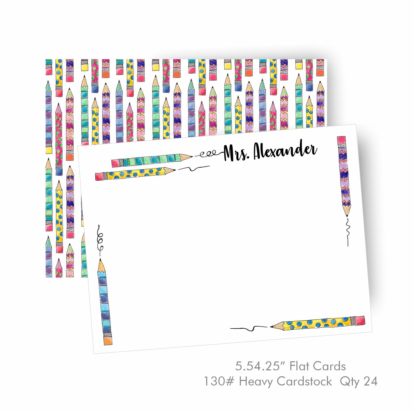 Bright Pencil Notepad
