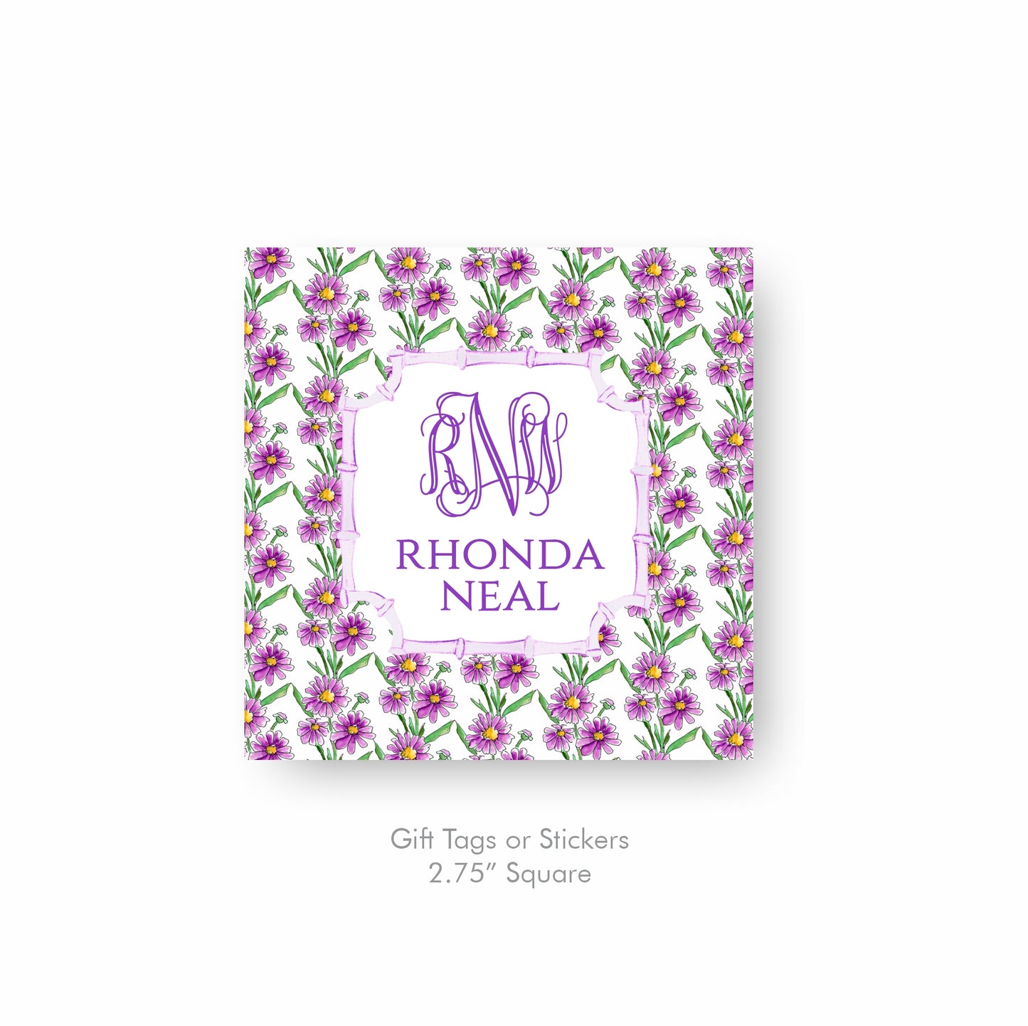 Aster Monogram Notepad