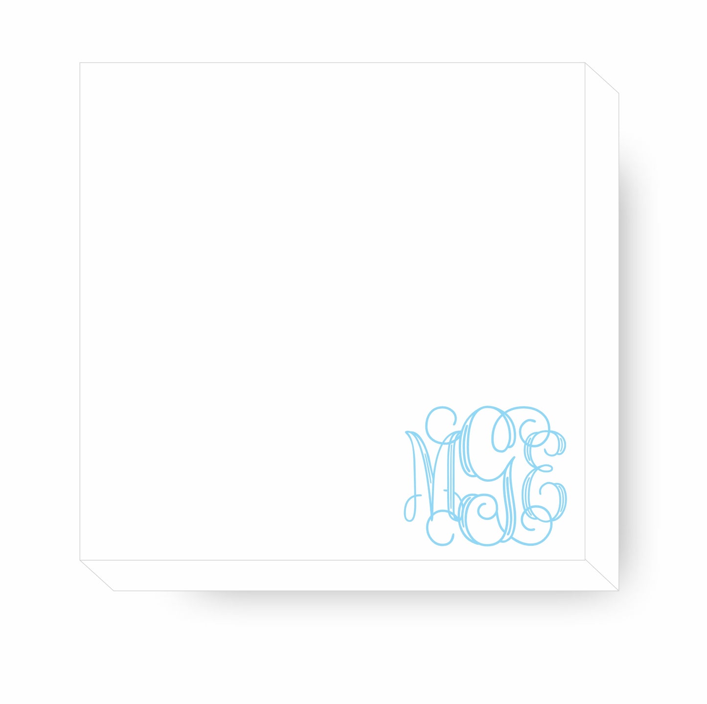 Traditional Monogram Notecards