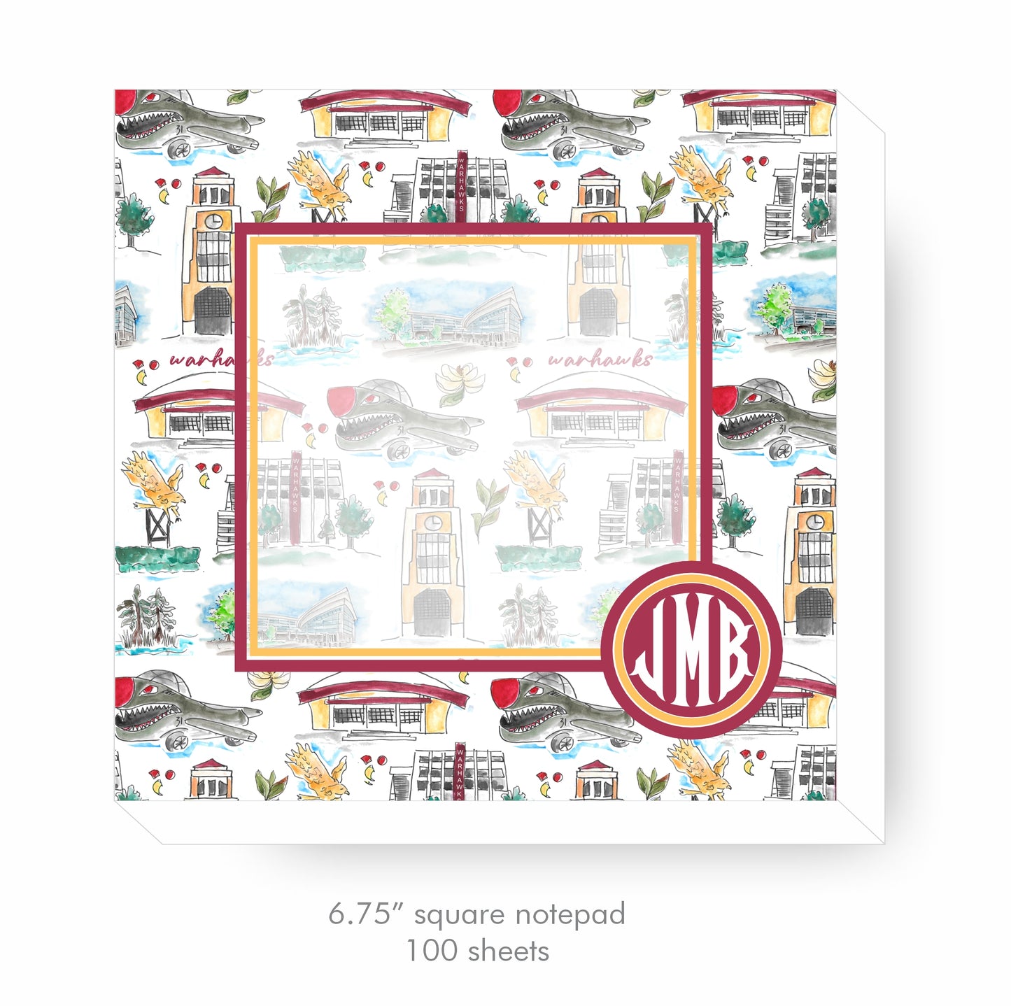 University of Louisiana Monroe Notecards