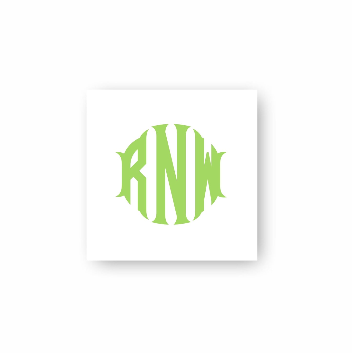 Jumbo Monogram Notepad