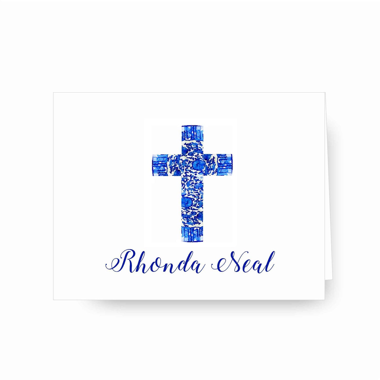 Blue Cross Chinoiserie Notecards