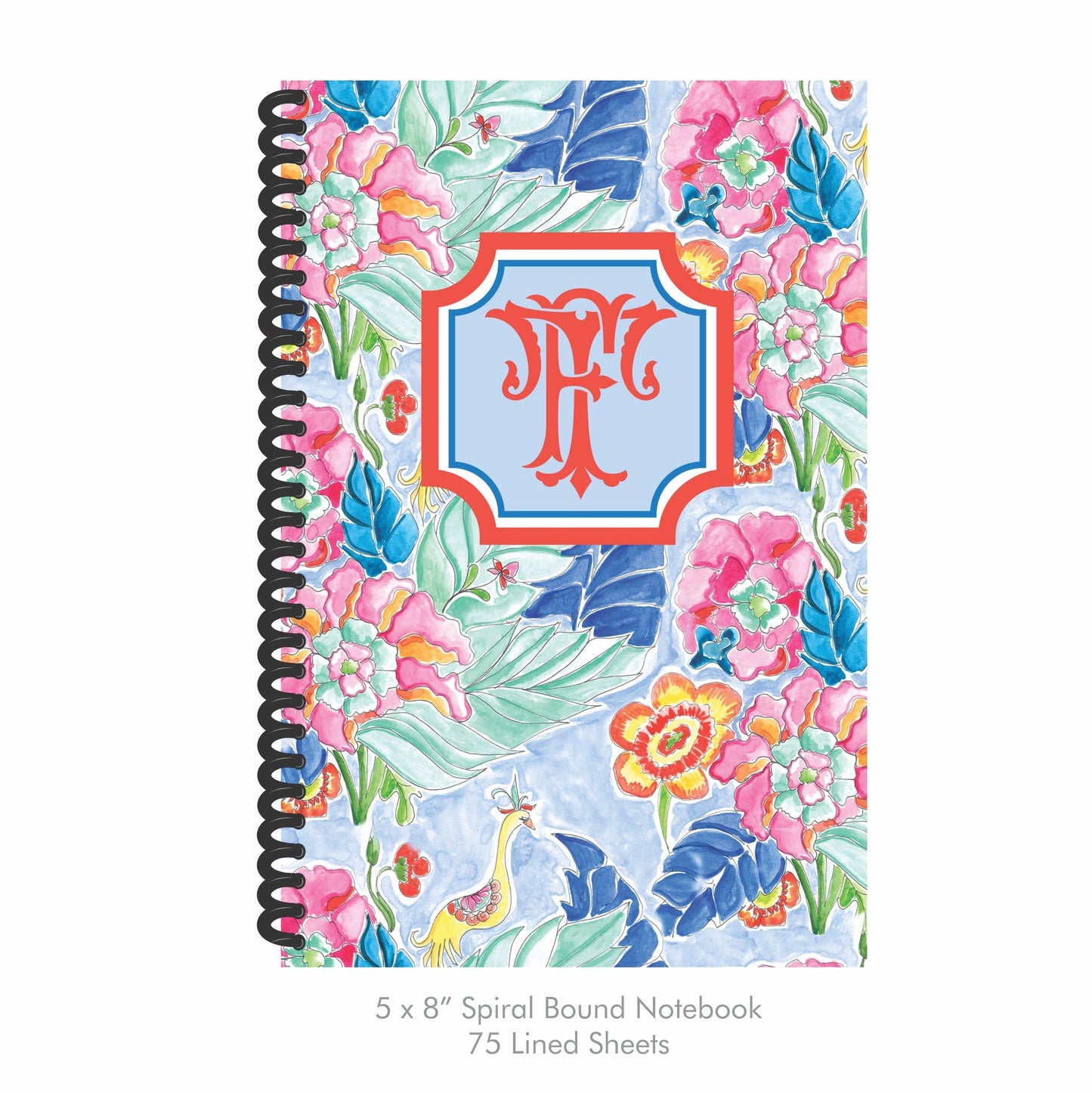 Tobacco Leaf Chinoiserie Notepad