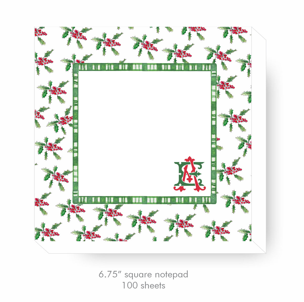 Holly Berry Stationery Set