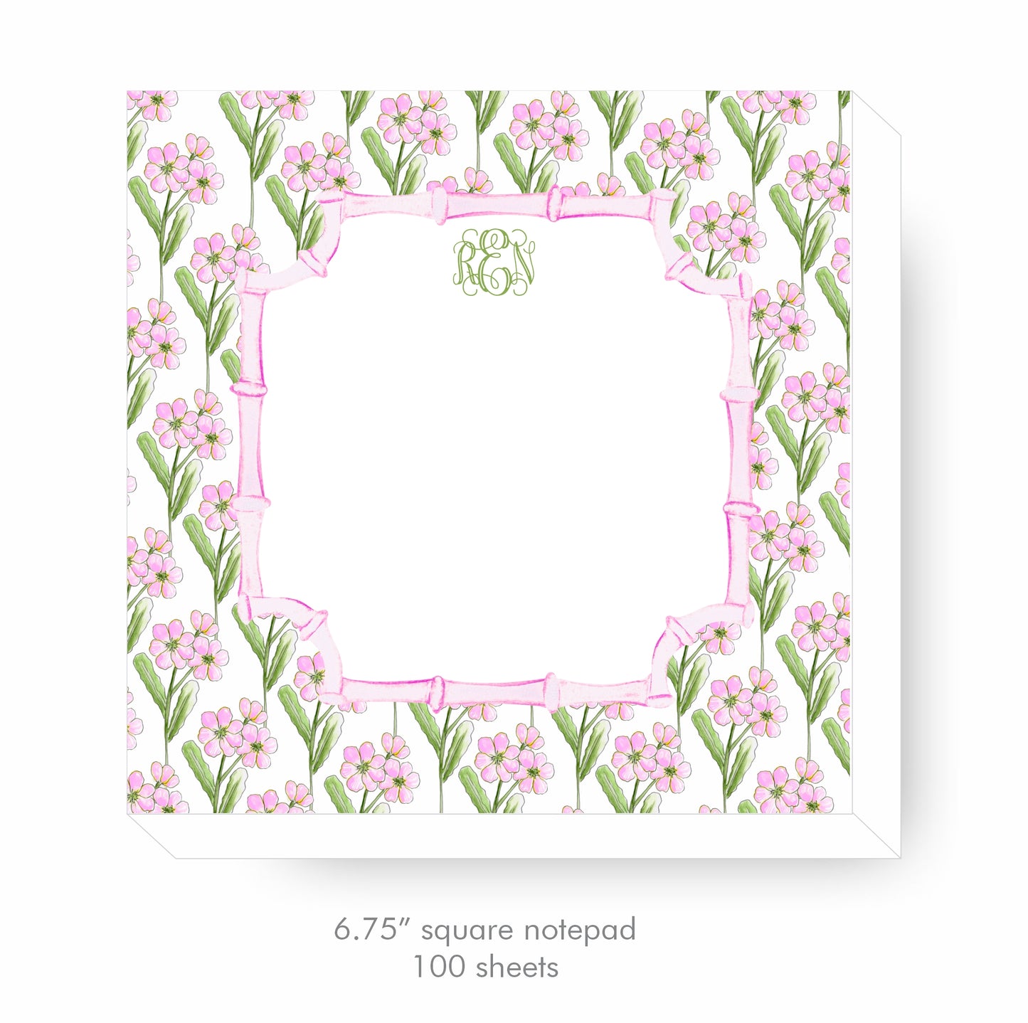 Primrose Monogram Gift Tag