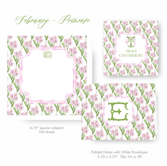 Primrose Stationery Set