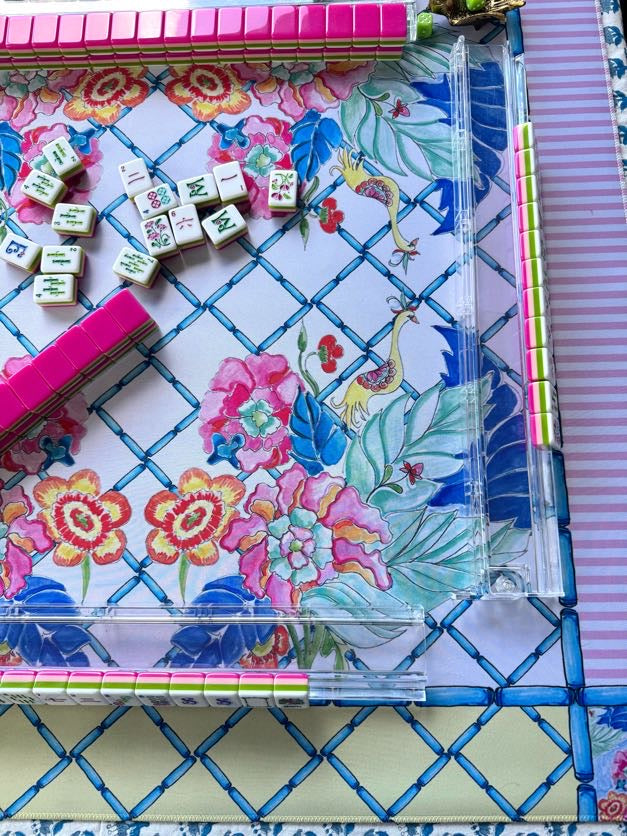 The Tobacco Leaf Mahjong Mat