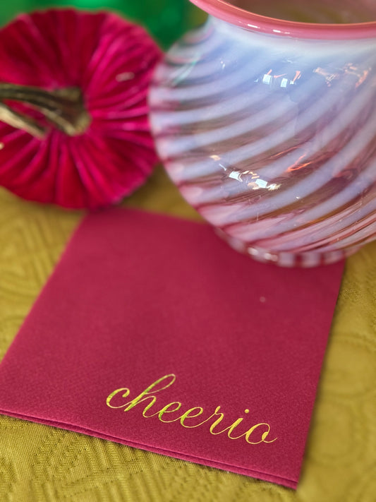 Elegance Paper Linen Cocktail Napkins