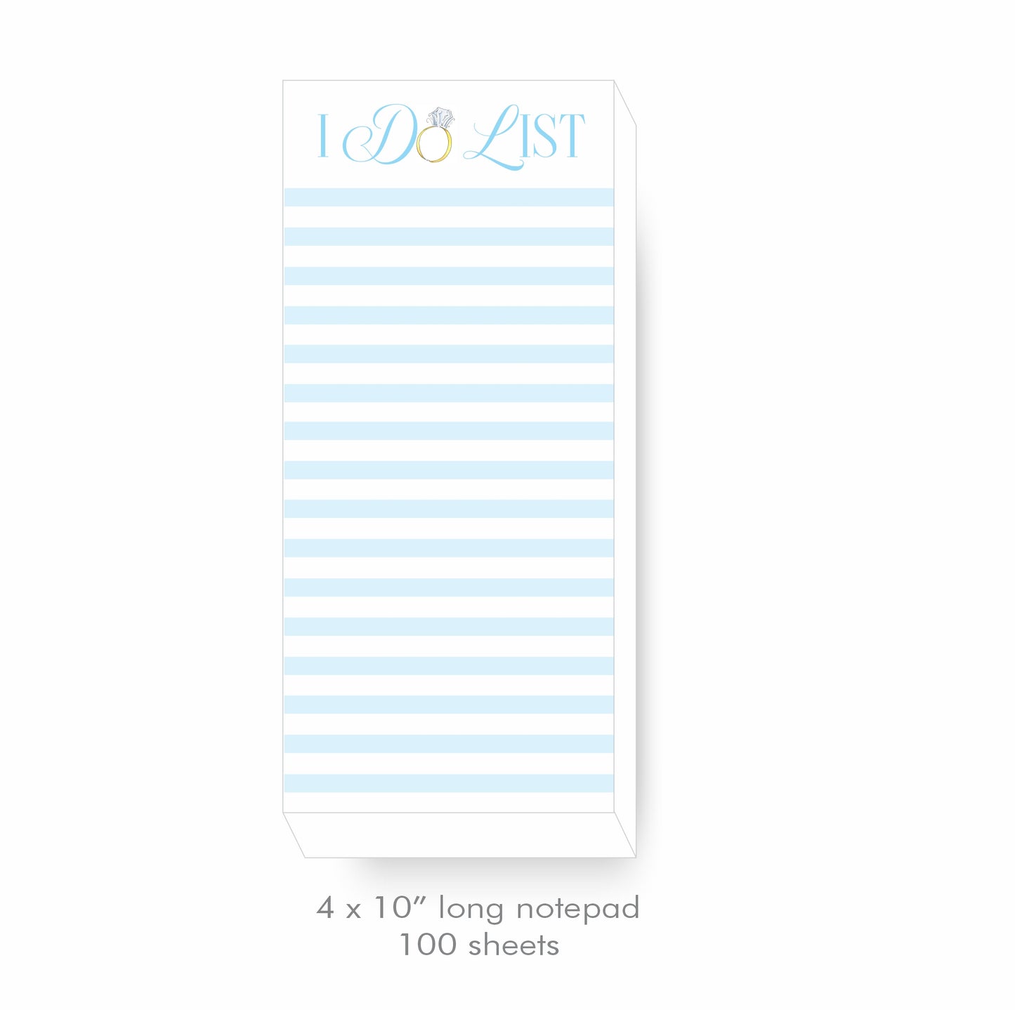 Bridal "I Do" List Pad