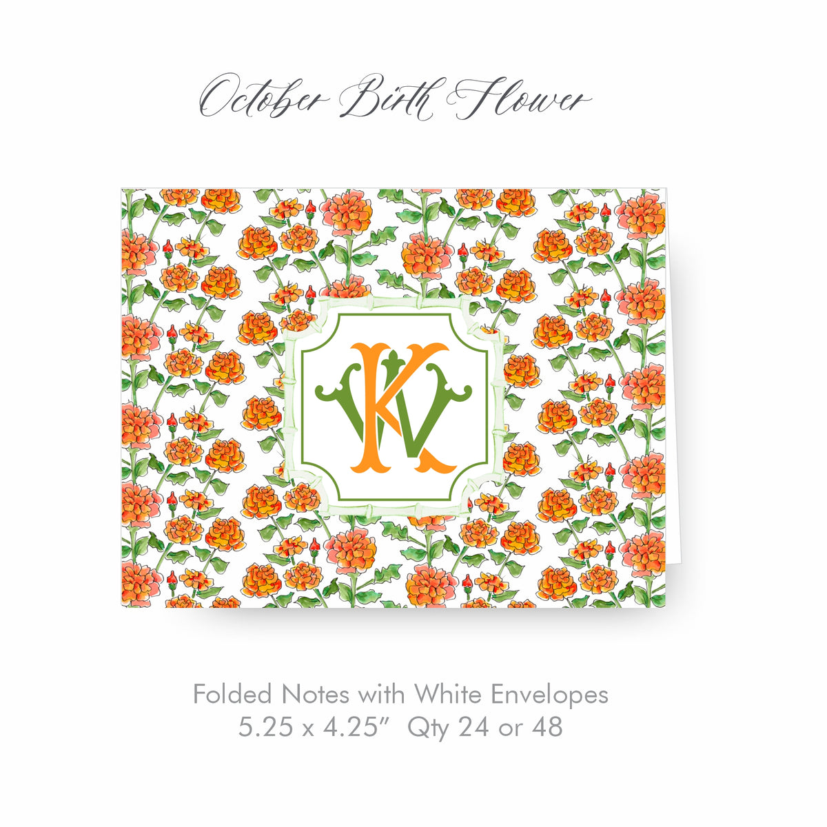 Marigold Stationery Set