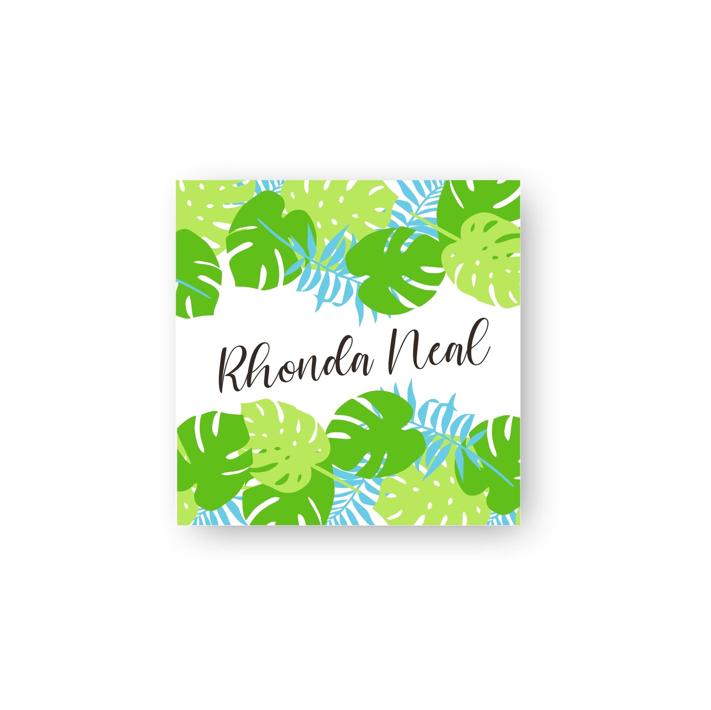 Palm Leaf Notecards