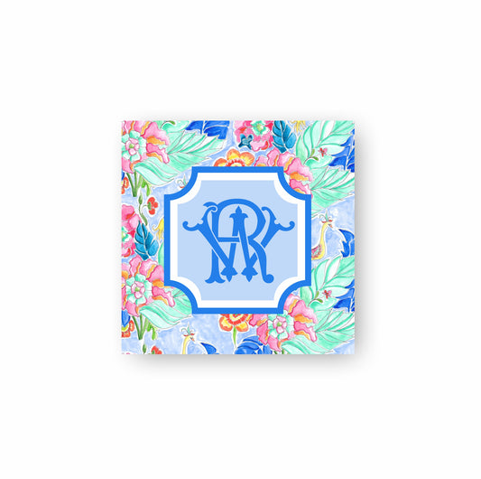 Tobacco Leaf Chinoiserie Tags