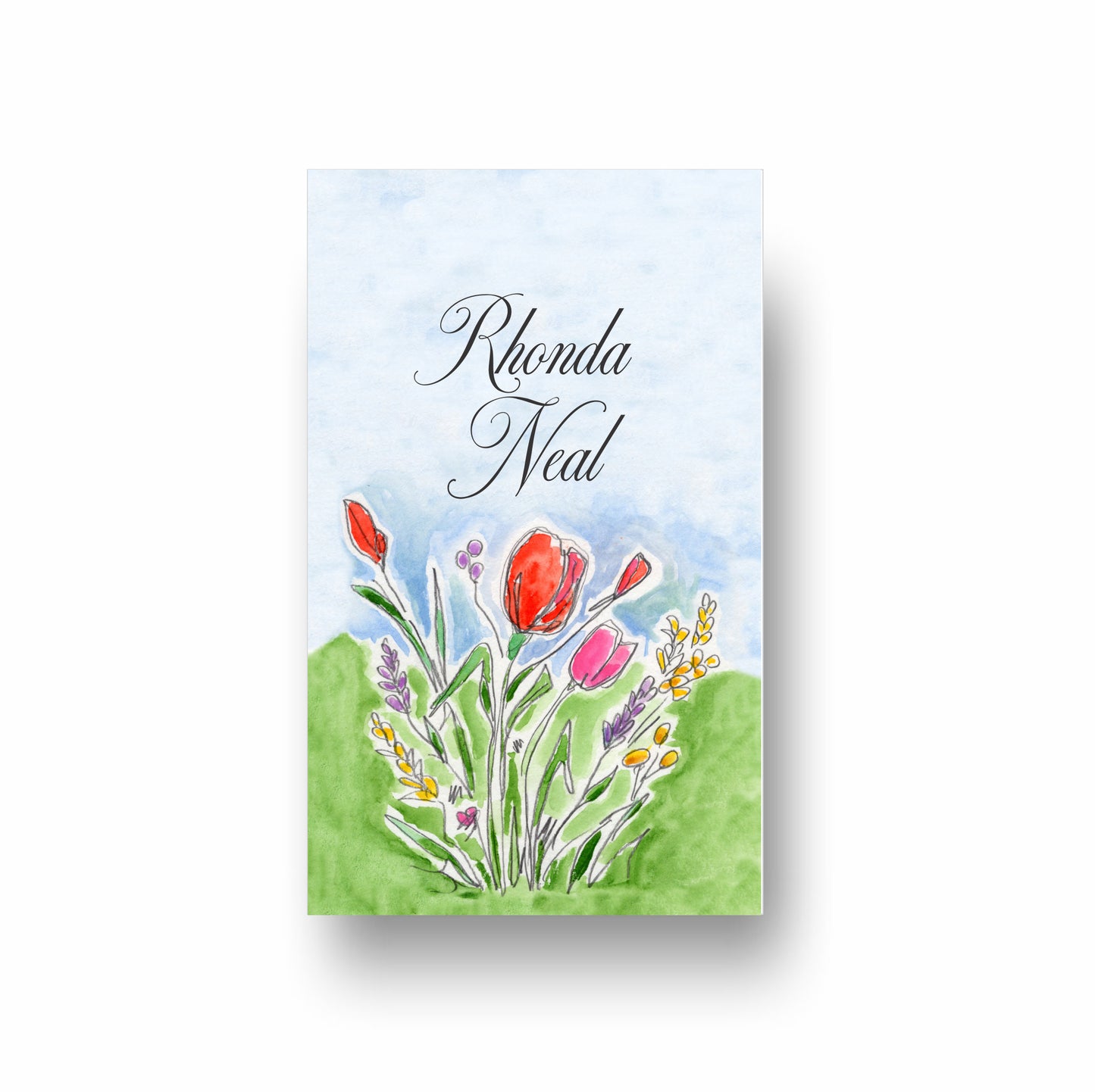 Tulip Gift Tag