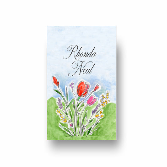 Tulip Gift Tag