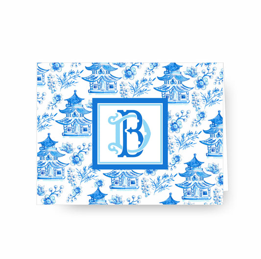 Blue Chinoiserie Notecards