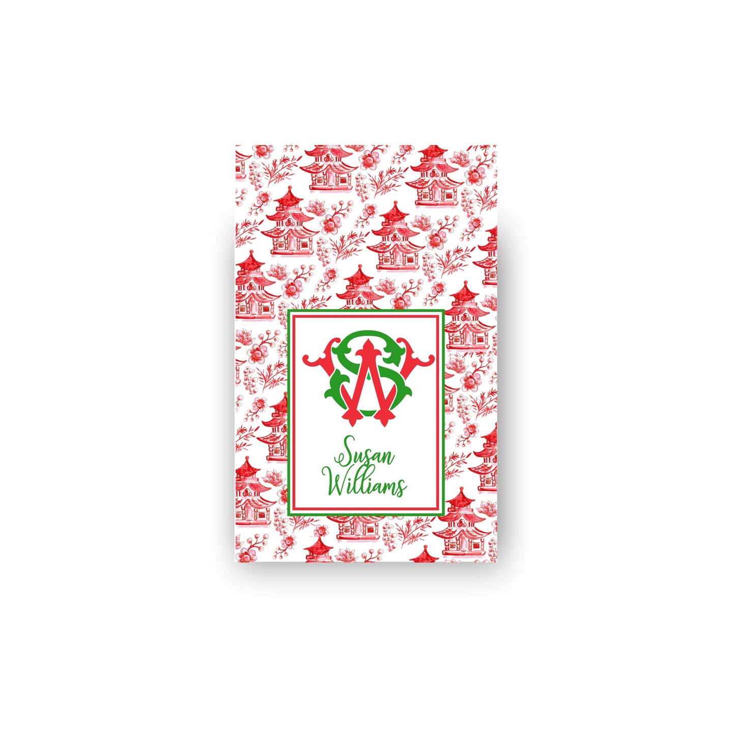 Chinoiserie Holiday Tags