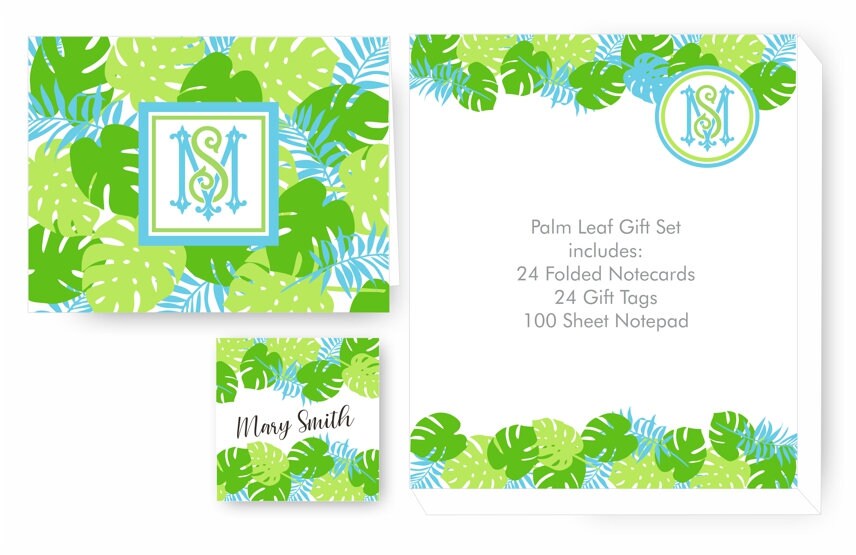 Palm Leaf Gift Tags