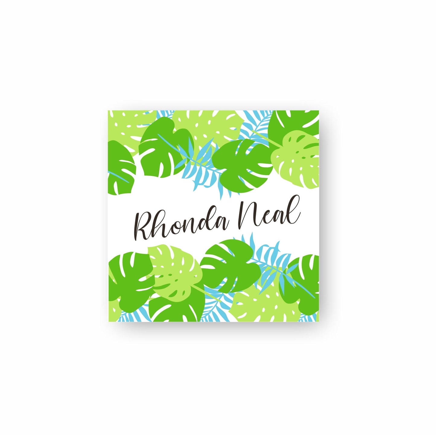 Palm Leaf Gift Tags