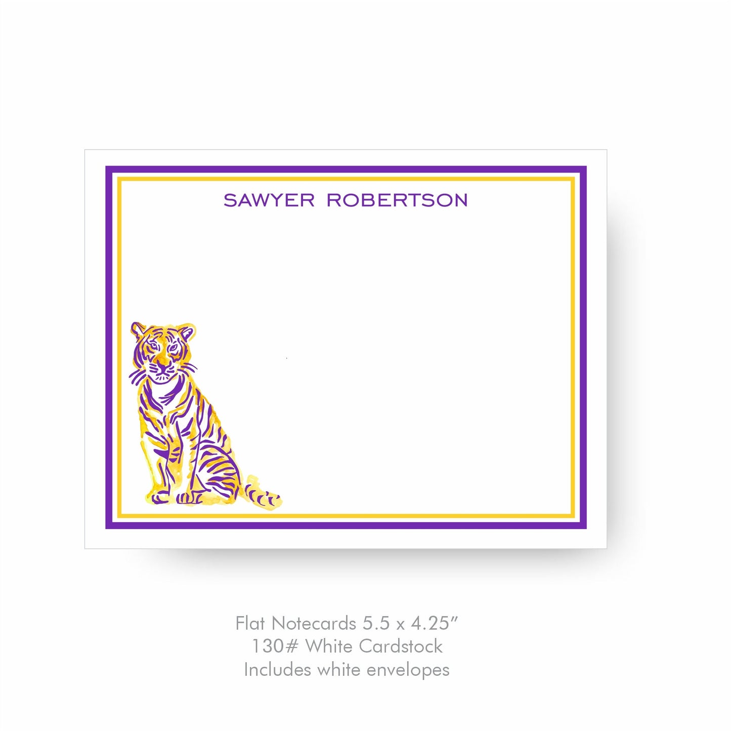 Tiger Notecards