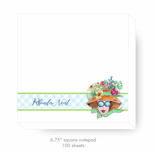 Garden Girl Notepad